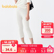 巴拉巴拉女童打底褲兒童褲子夏裝中大童七分褲簡(jiǎn)約針織休閑褲208224123001