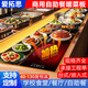 愛(ài)拓思自助餐飯菜保溫板加熱板酒店食堂快餐保溫臺家用商用暖菜板飯店大排檔恒溫板可定制長(cháng)方形熱菜神器 臺式智能款/ 100*60cm/500瓦
