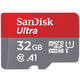 閃迪（SanDisk）128G手機內存卡class10存儲sd卡高速tf卡64GB行車(chē)記錄儀存儲卡 32G高速英文版 官方標配