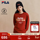 FILA馬上起飛抓馬衛衣斐樂(lè )男女情侶款馬年新年紅色套頭衛衣2026春新款 節奏紅-PK XL 180/100A/XL