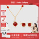 Amber Lollipop[聯(lián)名禮盒套裝]紅瑪瑙項鏈耳釘套裝生日520情人節禮物送女友老婆 微醺套裝-紅色(藝術(shù)家聯(lián)名限定)