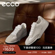 愛(ài)步（ECCO）休閑板鞋男 25年秋季新款簡(jiǎn)約拼色休閑鞋運動(dòng)男鞋 街頭球鞋539834 灰白色/白色53983450153 41