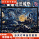桃李世家哈利波特霍格沃茨城堡1000片帶相框成年人兒童益智玩具禮物裝飾畫(huà) 星空-霍格沃茨-M4681 1000片+拼圖+送海報