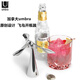 Umbra飛鳥(niǎo)開(kāi)瓶器平衡不倒翁小啤酒起瓶器創(chuàng  )意擺件高顏值家用神器啟瓶器 銀色