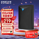 憶捷（EAGET）移動(dòng)硬盤(pán) 1TB 雙盤(pán)備份 USB3.0 G20CPRO 2.5英寸 外接外置存儲數據照片 高速傳輸防震 黑色