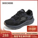 斯凱奇（Skechers）新年禮物男鞋冬季緩震跑步鞋厚底健步鞋舒適休閑戶(hù)外運動(dòng)鞋220872