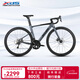 喜德盛（xds）公路自行車(chē)RC618鋁合金車(chē)架SORA/TIAGRA變速桶軸輪組 黑/深灰（SORA變速） 700*510(身高175-185cm)