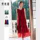 梵希蔓萊賽爾無(wú)袖背心連衣裙女205年夏季新款海邊度假風(fēng)法式長(cháng)裙 A0782 磚紅色 L