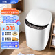 小鴨迷你全自動(dòng)洗衣機寶寶嬰兒洗衣機兒童小型內衣褲選配高溫洗烘干殺菌 3.5迷你白【基礎款洗脫一體】