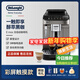 德龍（Delonghi）原裝進(jìn)口咖啡機全自動(dòng)E MAX 5種預設飲品 彩屏觸摸小型意美式一鍵萃取咖啡機研磨一體現磨豆粉兩用 【質(zhì)保兩年】銀色