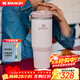 STANLEY保溫杯水杯 折疊吸管杯戶(hù)外運動(dòng) 高顏值時(shí)尚大容量杯子新年禮物 【熱銷(xiāo)爆款】晶粉色- 887ml