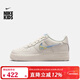 耐克（NIKE）Nike耐克大童鞋Air Force 1 AF1女鞋米色時(shí)尚低幫板鞋IM6697-141 IM6697-141 40