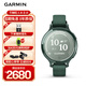 佳明（GARMIN）Lily 2 Active時(shí)尚觸屏心率血氧跑步戶(hù)外運動(dòng)智能手表復古綠意