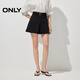 ONLY2025秋季新款優(yōu)雅立體挺闊A字短裙百褶裙半身裙女|126116014 H1Z黑色 S