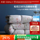 水星家紡羽絨被95%白鵝絨被子冬季加厚冬被芯雙人羽絨被220cm×240cm-1100g