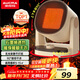 澳柯瑪（AUCMA）石墨烯暖風(fēng)機/循環(huán)暖房機/電暖器/電暖氣/工位取暖電器/辦公室桌面電暖風(fēng)烤火爐暖腳器熱風(fēng)機R906