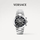 范思哲（VERSACE）手表時(shí)尚運動(dòng)三眼石英男表高奢日歷夜光男士手表/新年禮物送男友 VEPY00520 【黑色43mm】