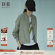 日著(zhù)（rizhuo）日著(zhù)原創(chuàng  )設計女裝2025秋新款城市輕戶(hù)外棒球服飛行員夾克短外套 風(fēng)吟綠 M