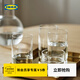 宜家（IKEA）STOCKHOLM斯德哥爾摩透明玻璃水杯飲料杯 水杯400ml