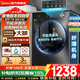 美的（Midea）滾筒洗衣機全自動(dòng)國家補貼 家用10/12公斤單洗/洗烘一體機 一級能效節能變頻除菌除螨 以舊換新 【10KGVC36】1.1洗凈比+節能速凈洗 單洗