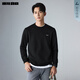 利郎衛衣圓領(lǐng)春款26新款簡(jiǎn)約休閑內搭保暖打底男士長(cháng)袖T恤