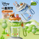 迪士尼吸管杯子學(xué)生兒童水杯女士夏季Tritan塑料杯瘋狂動(dòng)物城 600mL尼克