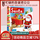 英文原版 Busy Santa Busy系列 忙碌的圣誕老公公 兒童啟蒙機關(guān)操作紙板書(shū) 親子互動(dòng)節日認知繪本圖文翻翻書(shū) 學(xué)前教育益智童書(shū) 綠山墻
