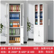 豫鋼盾辦公文件柜2米高鐵皮柜窄柜檔案資料柜財務(wù)憑證柜鋼制儲物柜帶鎖 60寬大器械柜2米高 0.8mm