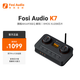 FOSI AUDIO弗西發(fā)燒級解碼耳放K7電腦外置聲卡游戲耳機音頻解碼器 黑色