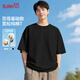 班尼路（Baleno）純棉短袖T恤男2026春夏季純白色休閑寬松四季內搭外穿男士打底衫