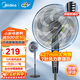 美的（Midea）電風(fēng)扇落地扇家用大風(fēng)量 遠距強風(fēng)電扇 立式輕音節能可定時(shí)降溫 【超級爆款】7葉大風(fēng)力35MA