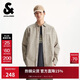 杰克·瓊斯（JACK&JONES） 男裝士襯衫經(jīng)典時(shí)尚潮流舒適純棉字母刺繡長(cháng)袖翻領(lǐng)襯衣2253O3018