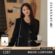 歌力思（ELLASSAY）秋冬新款羊毛羊絨小香風(fēng)外套女EWB351T01000 經(jīng)典黑 XS