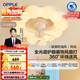 歐普照明（OPPLE）奶油風(fēng)LED吸頂風(fēng)扇燈吊扇燈臥室搖頭全光譜可定時(shí)遙控包安裝 風(fēng)華