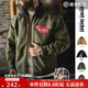 馬登工裝美式復古底特律棉衣外套男J001獵裝夾克棉服上衣秋冬翻領(lǐng)棉襖 軍綠色 【獵裝版/男士高端棉襖/棉服男士高級感】 L