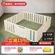 帕克倫貝殼寶寶游戲圍欄嬰兒防護欄爬爬墊室內家用兒童安全防護圍欄 200x180cm【貝殼圍欄】 【單圍欄 不含爬行墊】