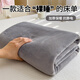 紅蜻蜓（RED DRAGONFLY）牛奶絨床單1.5x2米冬季加絨純色珊瑚絨宿舍單人被單枕套三件套 大麥灰【加絨加厚 鋪蓋兩用 可裸睡】 200x230cm單床單【適合1.5m床】