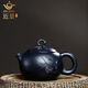 近景（JINJING）宜興原礦紫砂壺西施壺名家純全手工墨綠泥家用泡茶壺單人手把壺 墨綠泥西施壺