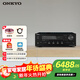 安橋（ONKYO）TX-8470功放機2.1聲道HIFI音響網(wǎng)絡(luò )數字流媒體大功率音箱功放雙頻wifi進(jìn)口HDMI藍牙TX-8270升級款 TX-8470黑色