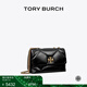 Tory Burch湯麗柏琦【禮物】KIRA 小號菱格紋斜挎絎縫肩背包女包TB 154706 黑色 001 OS