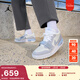 耐克（NIKE）Jordan官方耐克喬丹AJ312男子運動(dòng)鞋秋季新款低幫抓地HQ1190 101白/太空灰/白/氫藍/山峰白 42