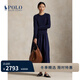 Polo Ralph Lauren 拉夫勞倫  女裝 25年冬季絞花毛衫式連衣裙RL27290 400-深藍色 S