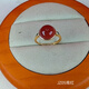 天然南紅瑪瑙圓形戒指，925銀鑲嵌，戒面11.4mm，重3.17克