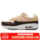 耐克NIKE女子 AIR MAX 1 87運動(dòng)休閑鞋FZ4346-200卡其棕白淺粉37.5