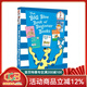 蘇斯博士英語(yǔ)啟蒙認知 The Big Blue Book Of Beginner Book 藍色大書(shū) 英文原版精裝入門(mén)繪本故事選集6合1 七色系列 綠山墻 Big Blue Book Of Begin