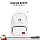 Hello Kitty凱蒂貓書(shū)包初高中生雙肩包女初中生小學(xué)生3-4-6年級超輕減負背包 升級大容量 【HelloKitty正版】冰川銀