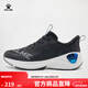 卡爾美（KELME）運動(dòng)鞋男新款輕便透氣減震女鞋休閑跑步戶(hù)外訓練鞋子男 黑色 41