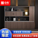 中偉（ZHONGWEI）木質(zhì)辦公柜辦公桌資料柜老板桌簡(jiǎn)約現代收納柜2.4米六門(mén)文件柜
