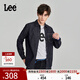 Lee商場(chǎng)同款標準版型基礎款翻領(lǐng)男士休閑長(cháng)袖牛仔襯衫潮流LMT00 清水洗 S