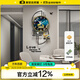 美世達（MEISD）鐘表掛鐘客廳北歐輕奢家用時(shí)尚掛表現代創(chuàng  )意簡(jiǎn)約裝飾掛墻個(gè)性時(shí)鐘 帶日歷款大號:40*75cm(表盤(pán)35cm)